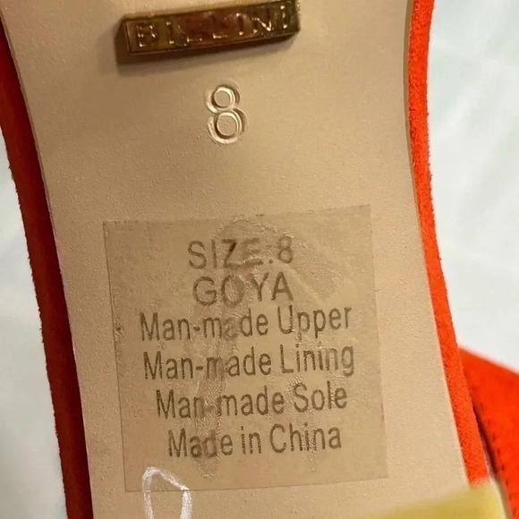 BILLINI Red high ,chunky heel suede shoes with bow  & ankle wrap adjustable ties - Picture 9 of 14